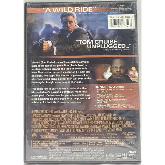 Collateral (DVD, 2004, 2-Disc Set) - Picture 2 of 2